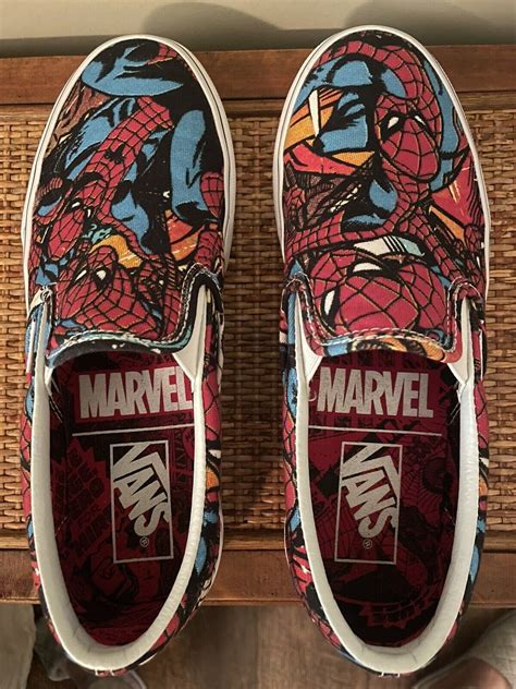 spider man slip on shoes